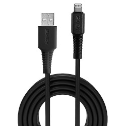 LINDY 31319 0.5m USB-A to Lightning Cable