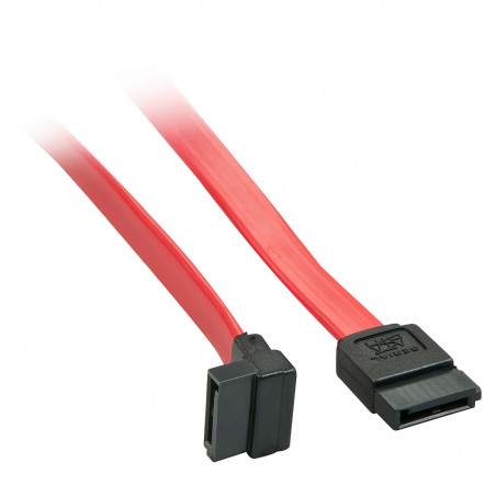 LINDY 33352 0.7m 90 Degree SATA Cable