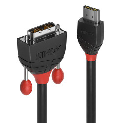 LINDY 36272 2m HDMI to DVI-D Cable