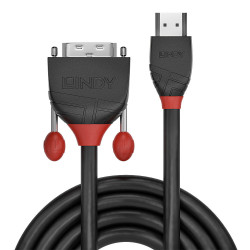 LINDY 36272 2m HDMI to DVI-D Cable