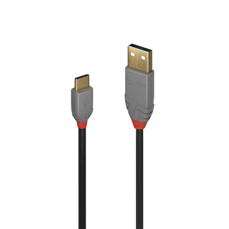 LINDY 36886 1m USB-A to USB-C Cable
