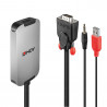 LINDY 38296 VGA & Audio to HDMI Adapter Cable