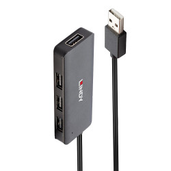 LINDY 42986 4-Port USB 2.0 Hub