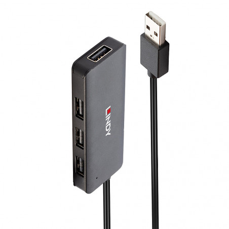 LINDY 42986 4-Port USB 2.0 Hub