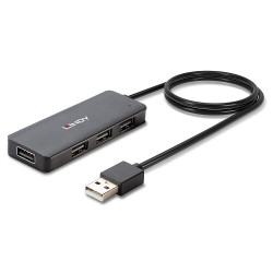 LINDY 42986 4-Port USB 2.0 Hub