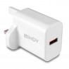LINDY 73415 18W USB-A Charger