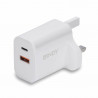 LINDY 73425 30W USB-A & USB-C Charger with Power Delivery 3.0 & PPS