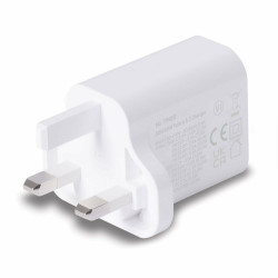 LINDY 73425 30W USB-A & USB-C Charger with Power Delivery 3.0 & PPS