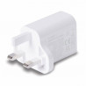 LINDY 73425 30W USB-A & USB-C Charger with Power Delivery 3.0 & PPS