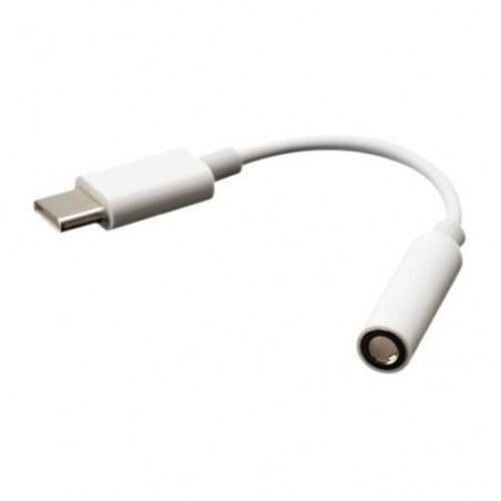 AKASA AK-CBCA27-10WH USB-C to 3.5mm Jack Adapter 10cm White