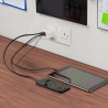 LINDY 73425 30W USB-A & USB-C Charger with Power Delivery 3.0 & PPS