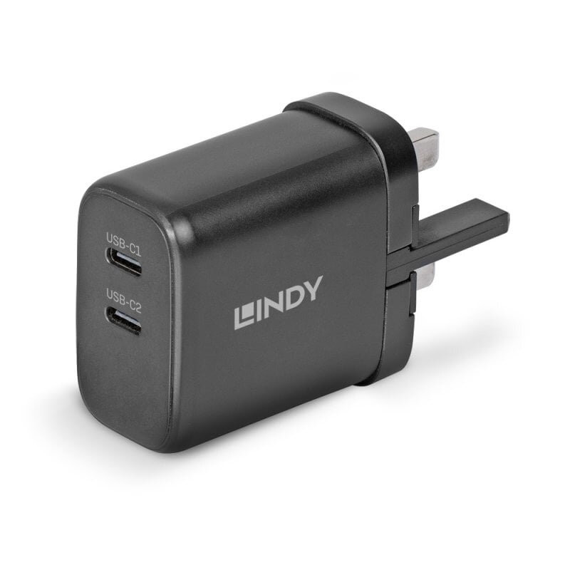 LINDY 73439 65W Dual USB-C Charger