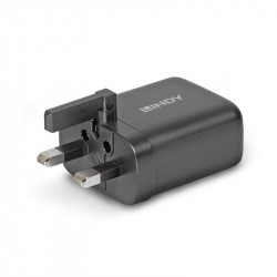 LINDY 73439 65W Dual USB-C Charger