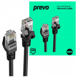PREVO CAT6-BLK-10M 10m Black Network Cable