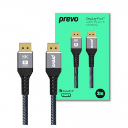 PREVO DP14-2M 2m DisplayPort 1.4 Cable