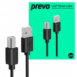 PREVO USBA-USBB-2M 2m USB 2.0 A to B Printer Cable