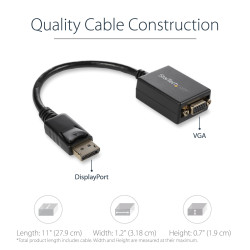 STARTECH DP2VGA2 DisplayPort to VGA Adapter