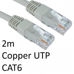 Serv ERT-602 2m Grey RJ45 Cat6 Network Cable