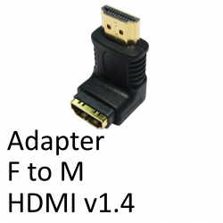 Serv HDHD-RA90A Right Angled HDMI 1.4 Adapter