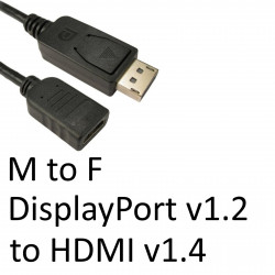 Serv HDHDPORT-005CAB DisplayPort to HDMI Adapter