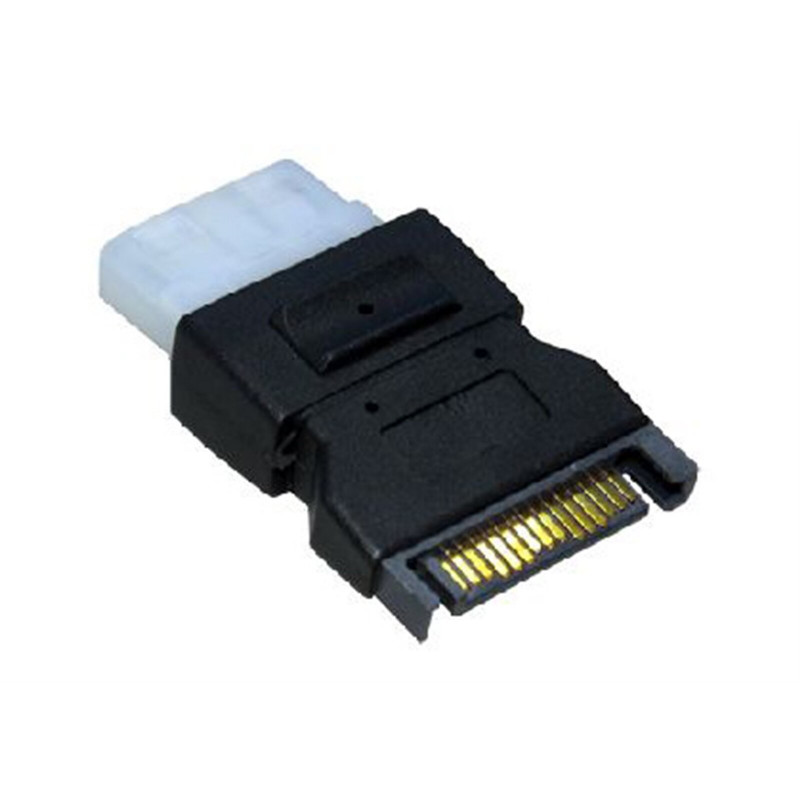 Serv RB413 4-Pin Molex Female to SATA Male Power Adapter