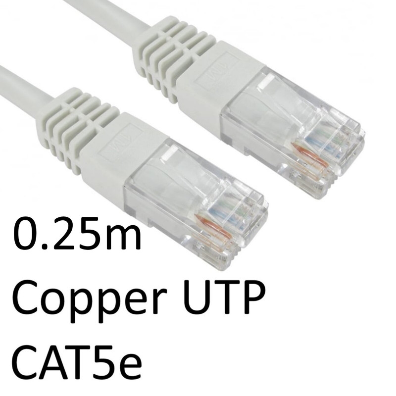 Serv URT-600-HW 0.25m White RJ45 Patch Cable