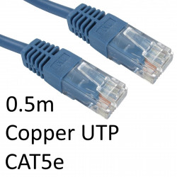 Serv URT-600B 0.5m Blue RJ45 Patch Cable