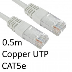 Serv URT-600W 0.5m White CAT5e Patch Cable
