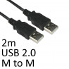Serv 99CDL2-0122 USB 2.0 A to A 2m Cable
