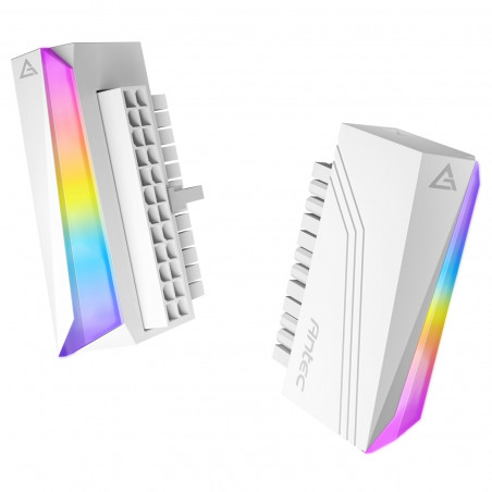 ANTEC 90-Degree 24-Pin ARGB Adapter White
