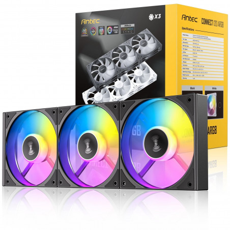 Antec Connect 120 ARGB 3-Pack 120mm PWM Fans