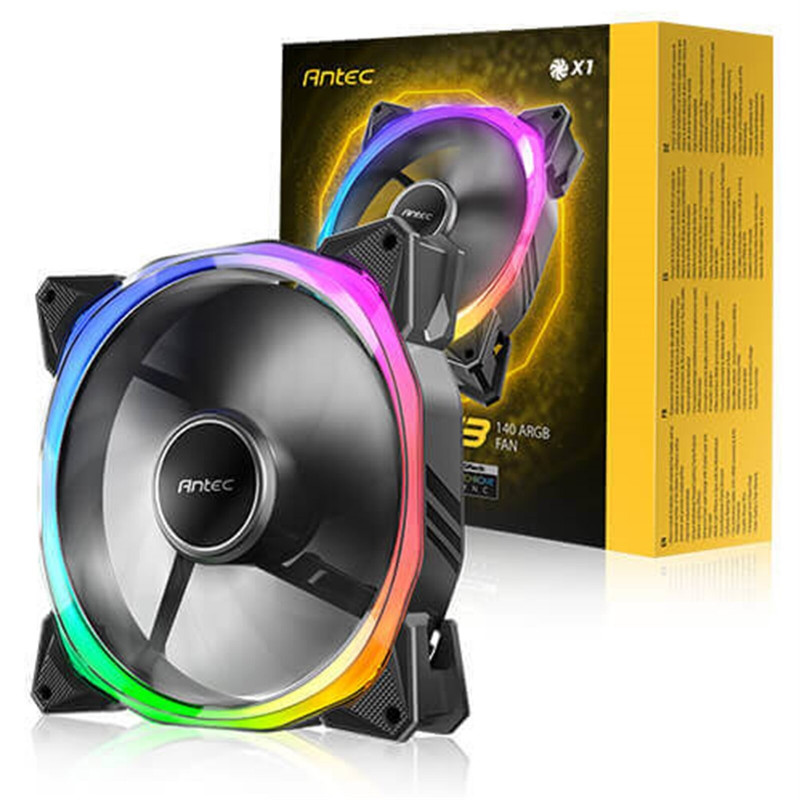 ANTEC Fusion T3 140mm ARGB PWM Case Fan
