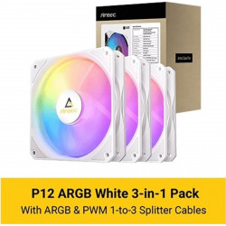 ANTEC P12 ARGB 120mm 3-Pack Fan