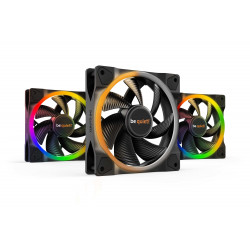 BEQUIET Light Wings 120mm PWM Addressable RGB Fan 3-Pack