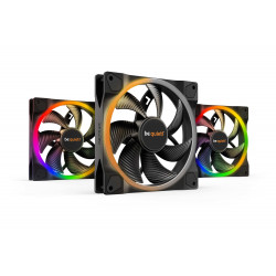 BEQUIET Light Wings 140mm PWM Addressable RGB Fan 3-Pack