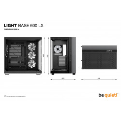 BEQUIET Light Base 600 LX ARGB Midi-Tower PC Case
