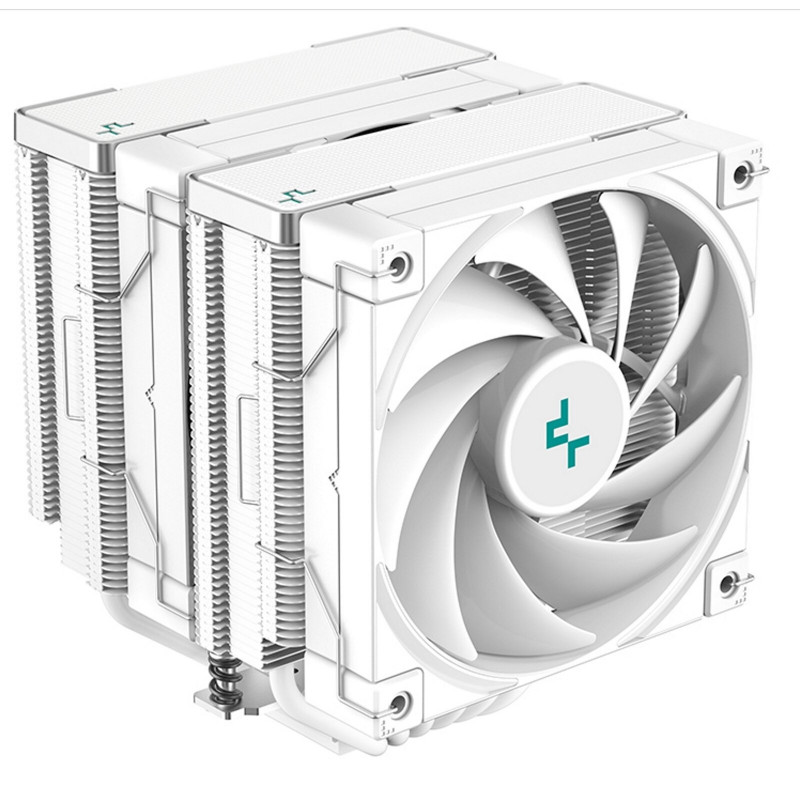 DEEPCOOL AK620 6 Heat Pipes, Dual 120mm Fans CPU Cooler