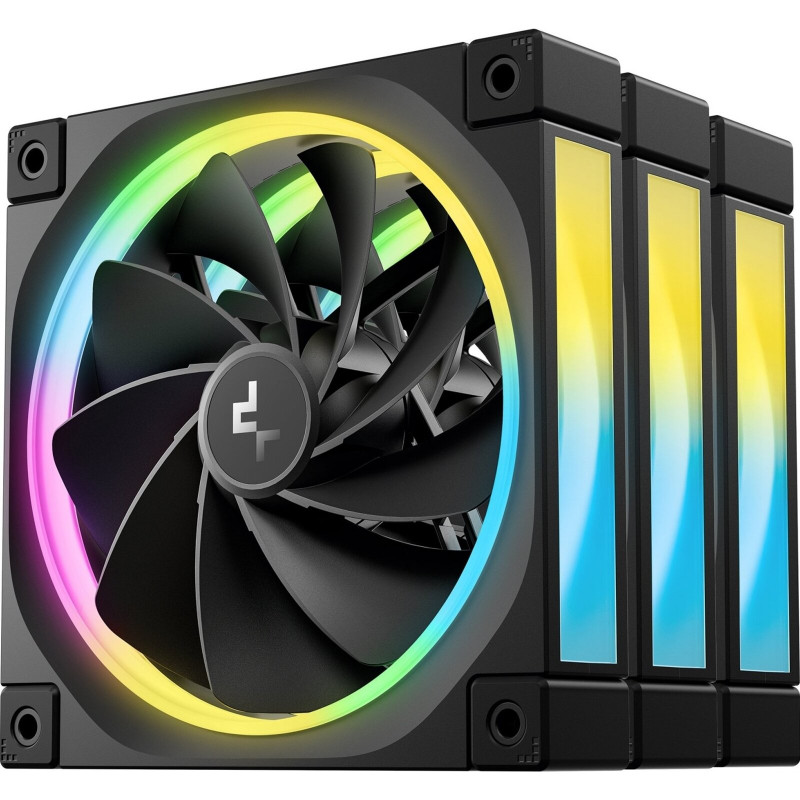 DEEPCOOL R-FL12R 120mm 3-Pack PWM ARGB Fan