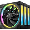 DEEPCOOL R-FL12R 120mm 3-Pack PWM ARGB Fan