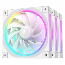 DEEPCOOL FL12 120mm PWM 3-Pack White Fan