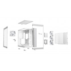 BEQUIET Light Base 600 LX White ATX Midi-Tower PC Case