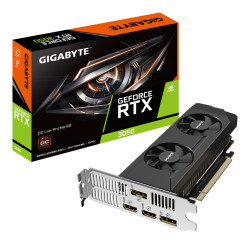 GIGABYTE GeForce RTX 3050 OC 6GB GDDR6 Low Profile Graphics Card