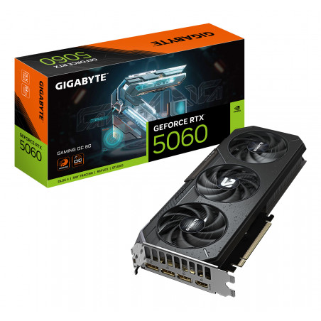 GIGABYTE GeForce RTX 5060 Gaming OC 8GB GDDR6 Graphics Card