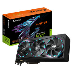 GIGABYTE GeForce RTX 5070 AORUS MASTER 12GB GDDR6X Graphics Card