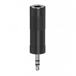 HAMA 00205196 3.5mm Male to 6.3mm Female Audio Adapter