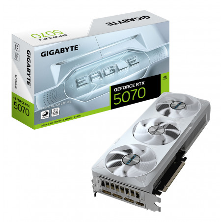 GIGABYTE GeForce RTX 5070 EAGLE OC ICE 12GB GDDR6X Graphics Card
