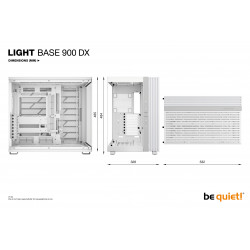 BEQUIET Dark Base 900 DX ARGB White ATX Gaming Case