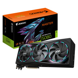 GIGABYTE GeForce RTX 5080 AORUS MASTER 16GB GDDR7 Graphics Card