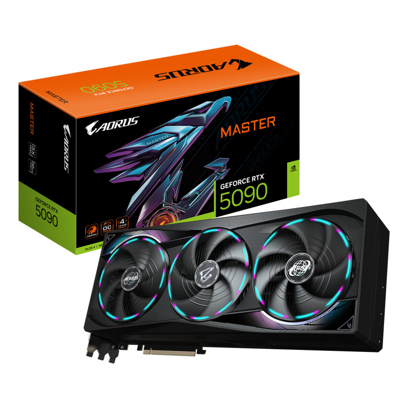 GIGABYTE GeForce RTX 5090 AORUS MASTER 32GB Graphics Card