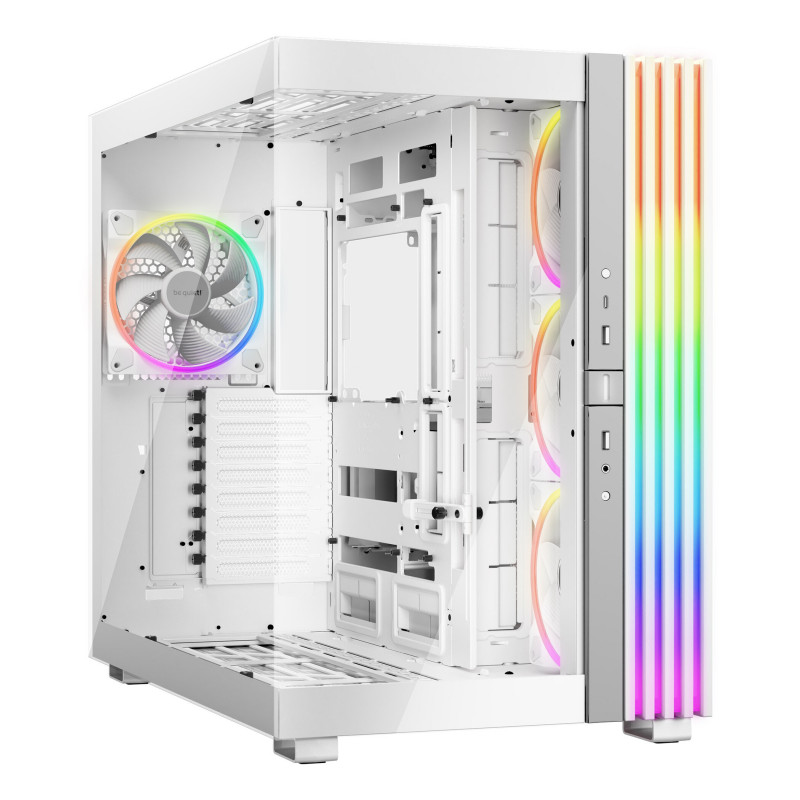 BEQUIET Light Base 900 FX White Full Tower E-ATX PC Case with 4x 140mm ARGB Fans